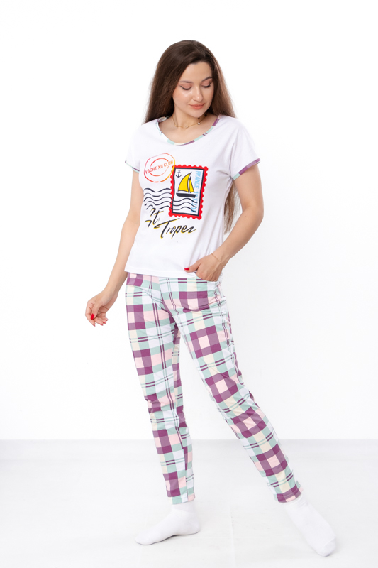 Піжама жіноча (футболка+штани)